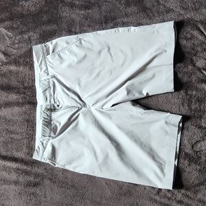 Mens gray adidas golf shorts 36